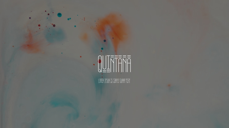 Quintana Font