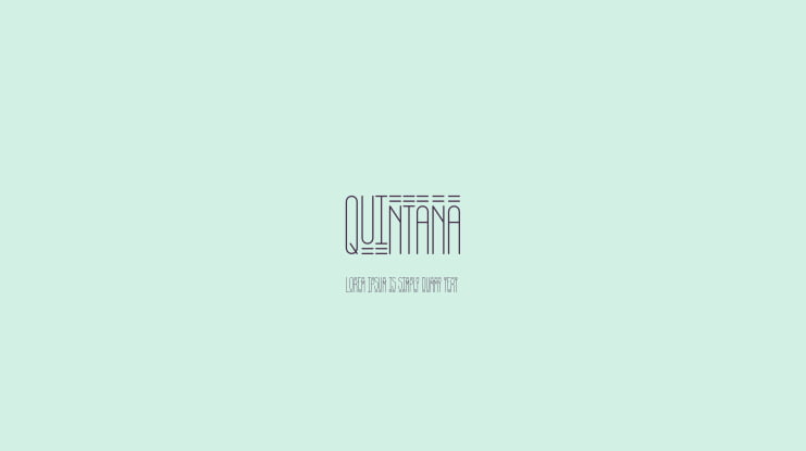 Quintana Font