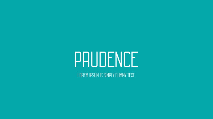 Prudence Font