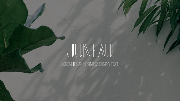 Juneau Font