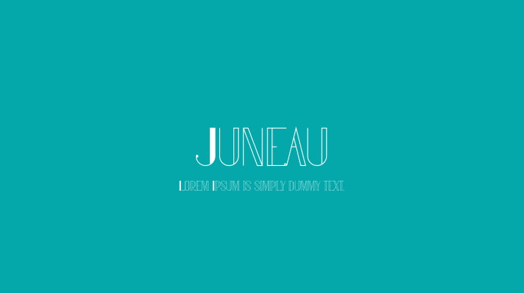 Juneau Font