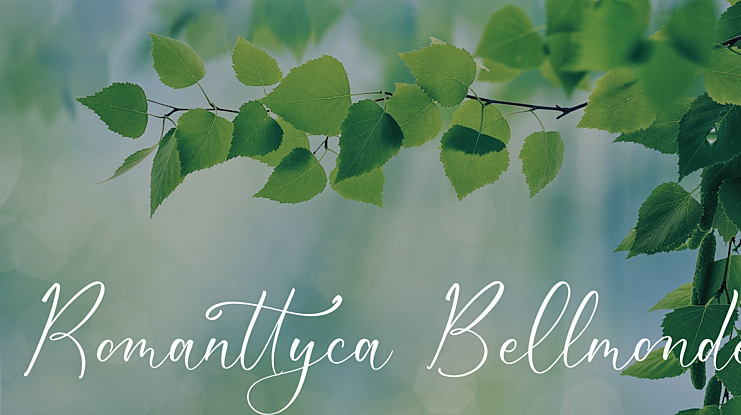 Romanttyca Bellmonde Font