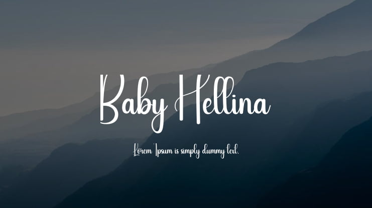 Baby Hellina Font