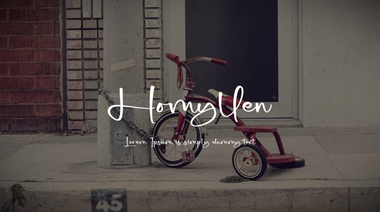 Homyllen Font