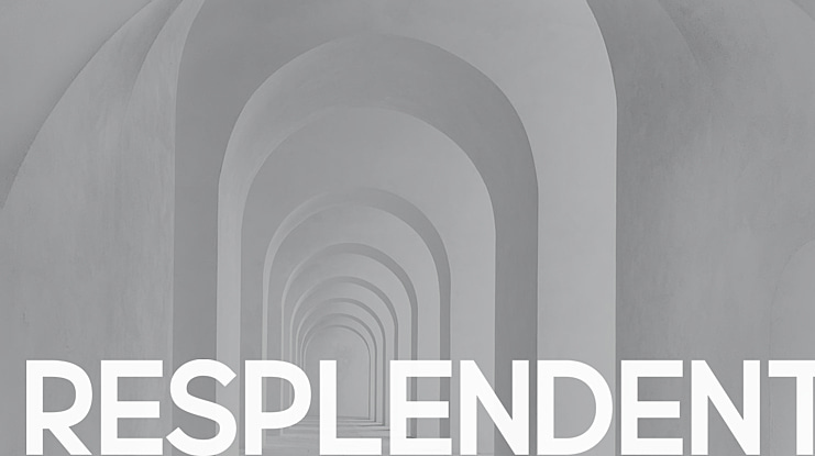 Resplendent Font Family