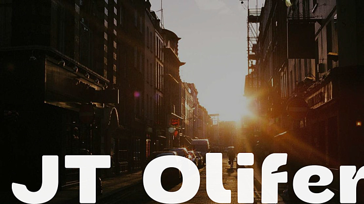 JT Olifer Font
