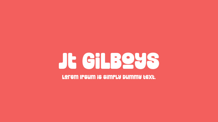 Jt Gilboys Font