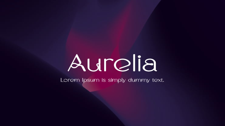 Aurelia Font