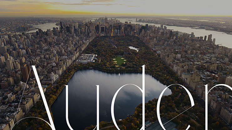 Auden Font