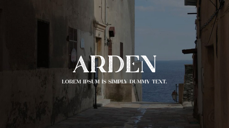 Arden Font