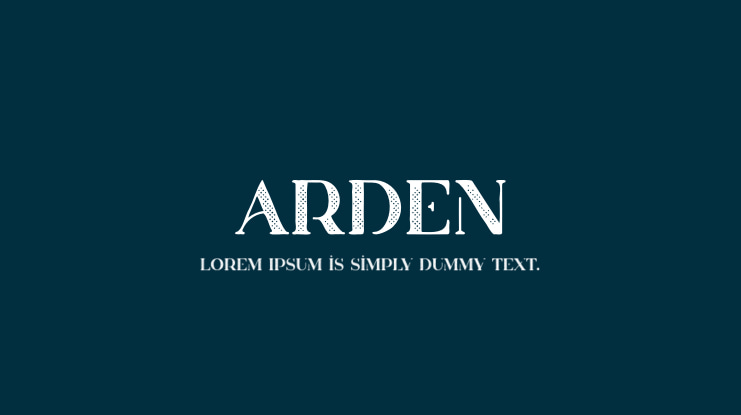 Arden Font