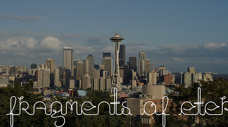 Fragments of Eter Font