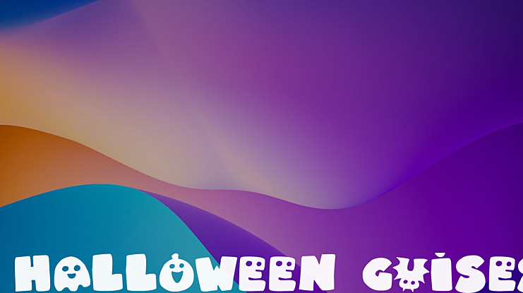 Halloween Guises Font Family