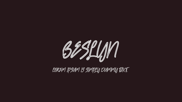 Beslyn Font