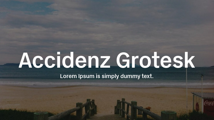 Accidenz Grotesk Font