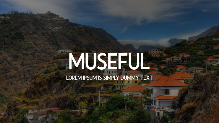 Museful Font Family