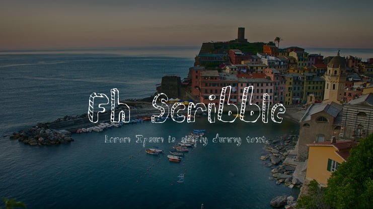 Fh Scribble Font Family