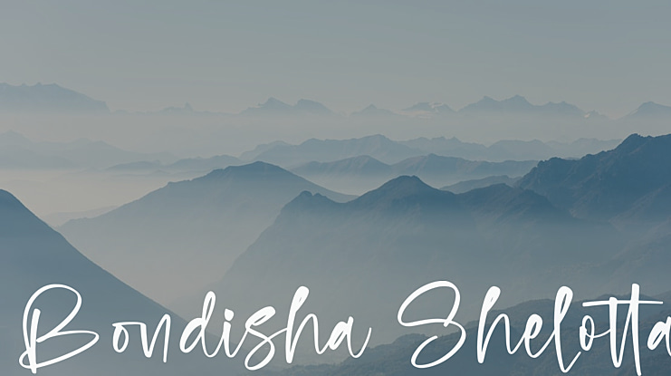 Bondisha Shelotta Font