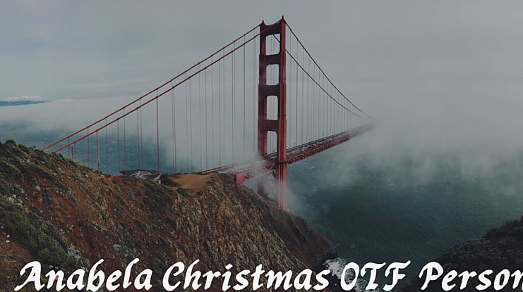 Anabela Christmas OTF Personal Font