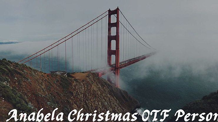 Anabela Christmas OTF Personal Font