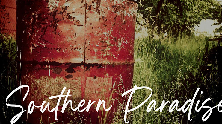 Southern Paradise Font