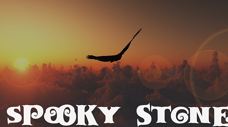 Spooky Stone Font