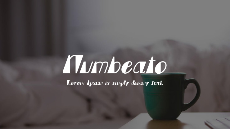 Numbeato Font