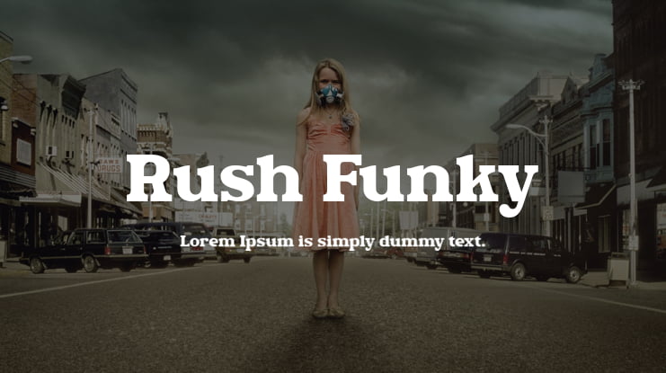 Rush Funky Font
