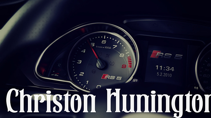 Christon Hunington Font