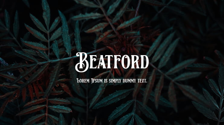 Beatford Font