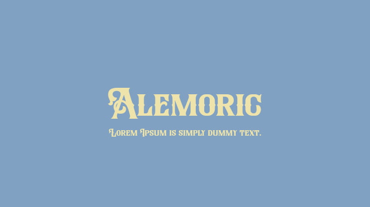 Alemoric Font