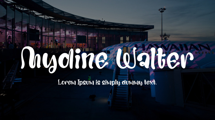 Mydine Walter Font Family