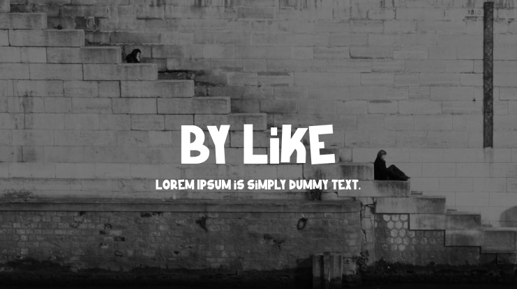 By Like Font