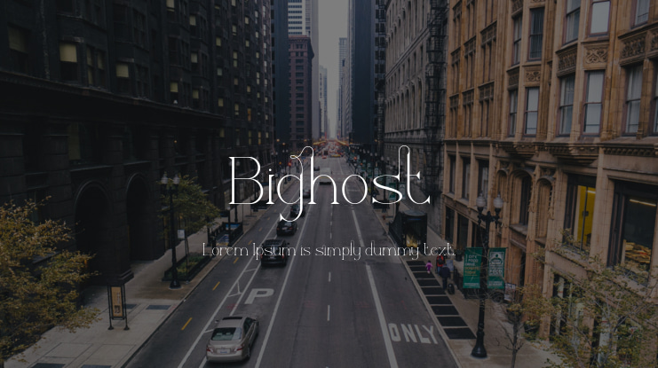 Bighost Font