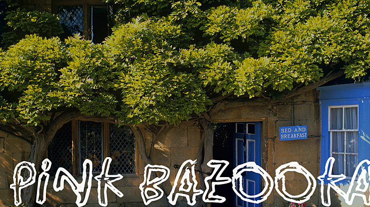 Pink Bazooka Font