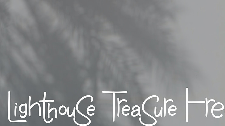 Lighthouse Treasure Free Font