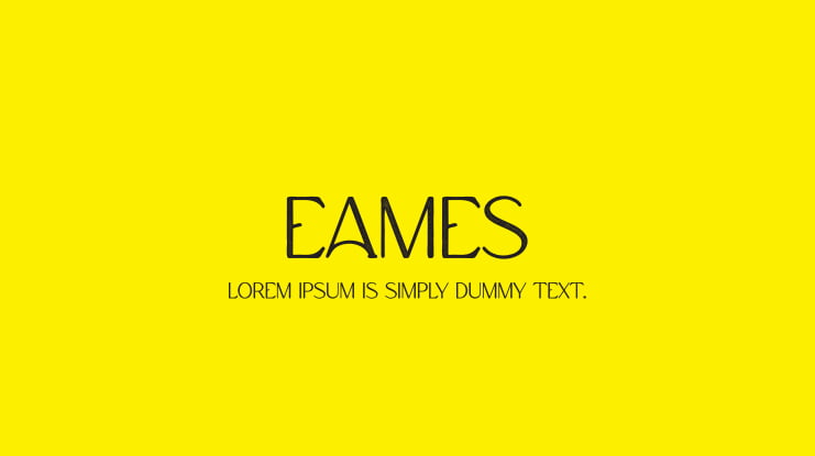 Eames Font
