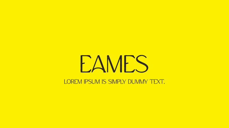 Eames Font