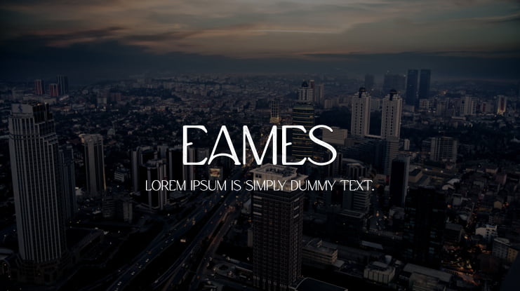 Eames Font