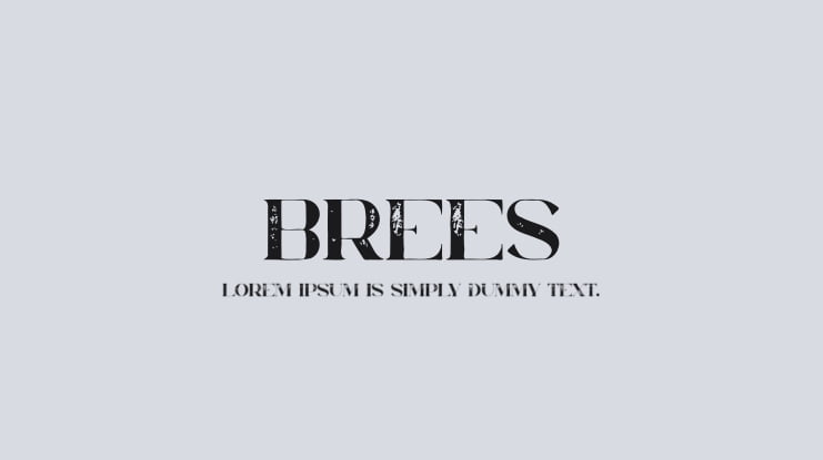 Brees Font