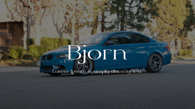 Bjorn Font