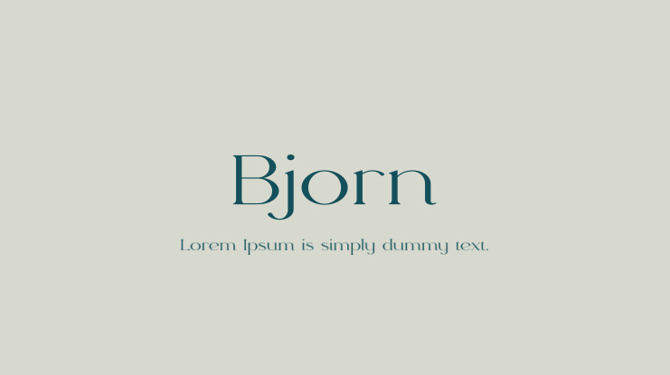 Bjorn Font