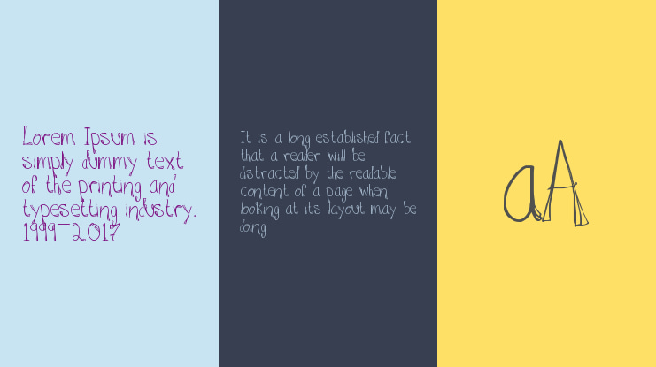 Hannah Added Some Flare Font