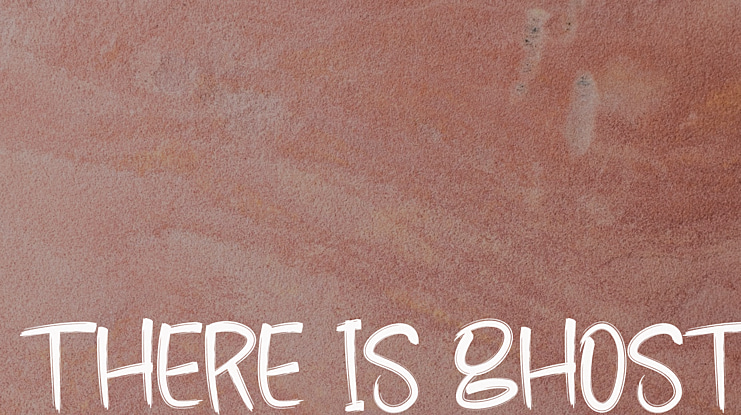 There Is Ghost Font