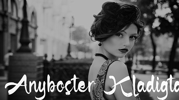 Anyboster Kladigta Font