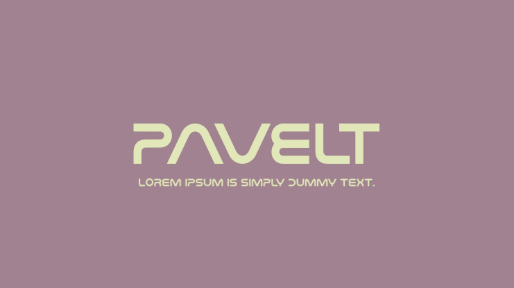 Pavelt Font