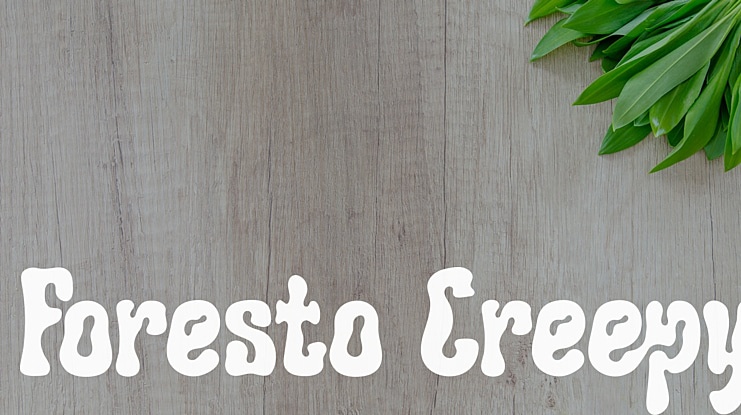 Foresto Creepy Font