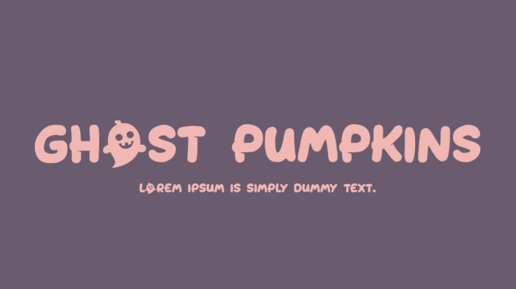 Ghost Pumpkins Font Family
