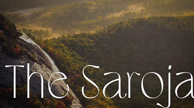 The Saroja Font