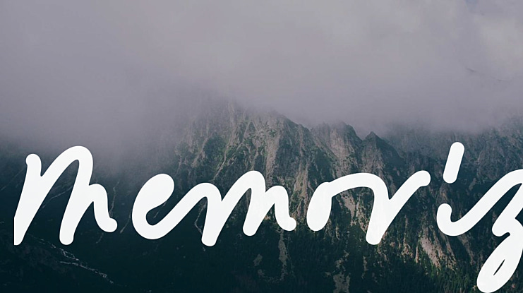Memoriz Font